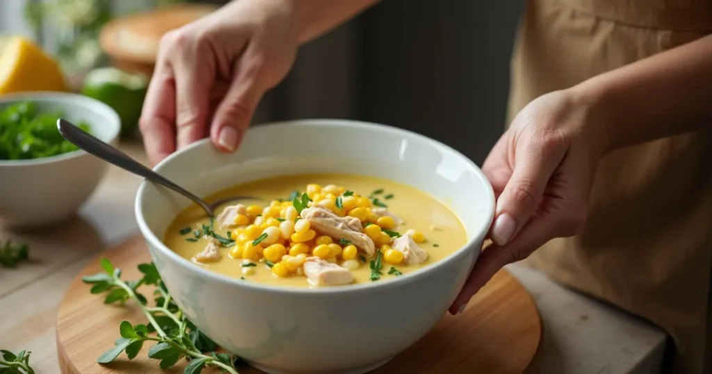 chicken corn chowder