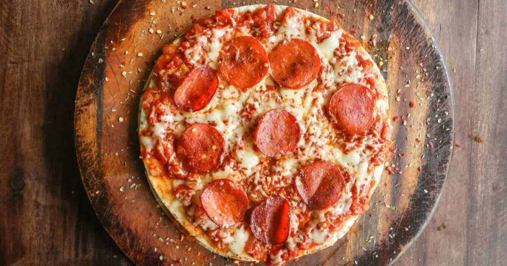 chicken dough pizza
