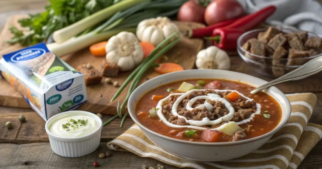 Keto Hamburger Soup