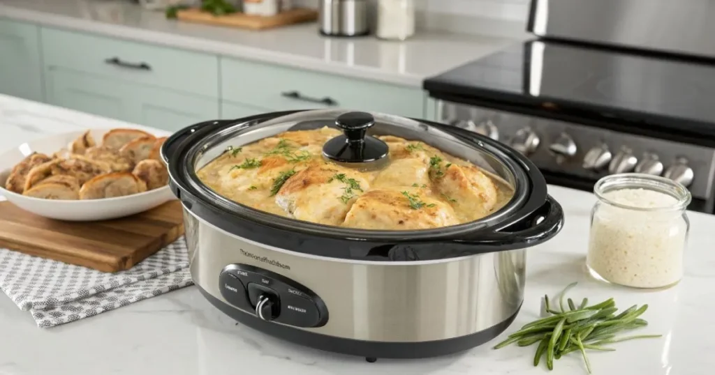 cream cheese chicken cooked