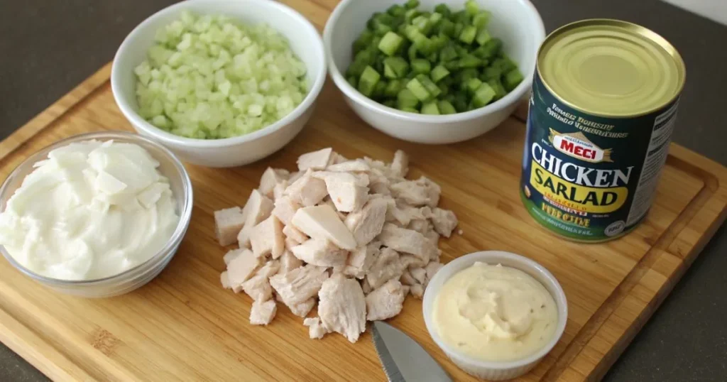 chicken salad ingredients