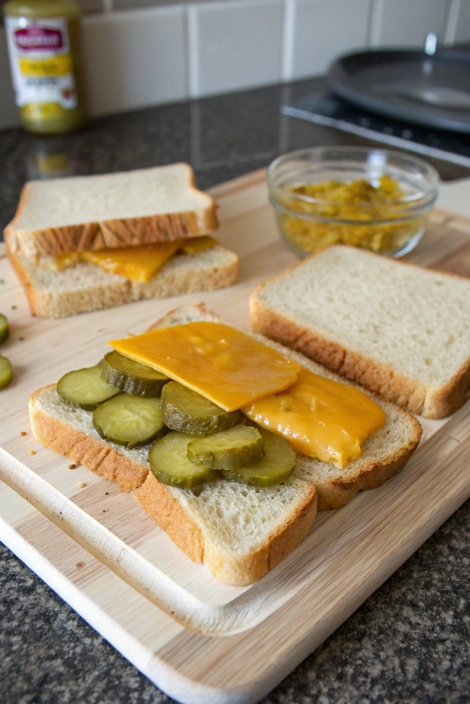 cheese and pickle