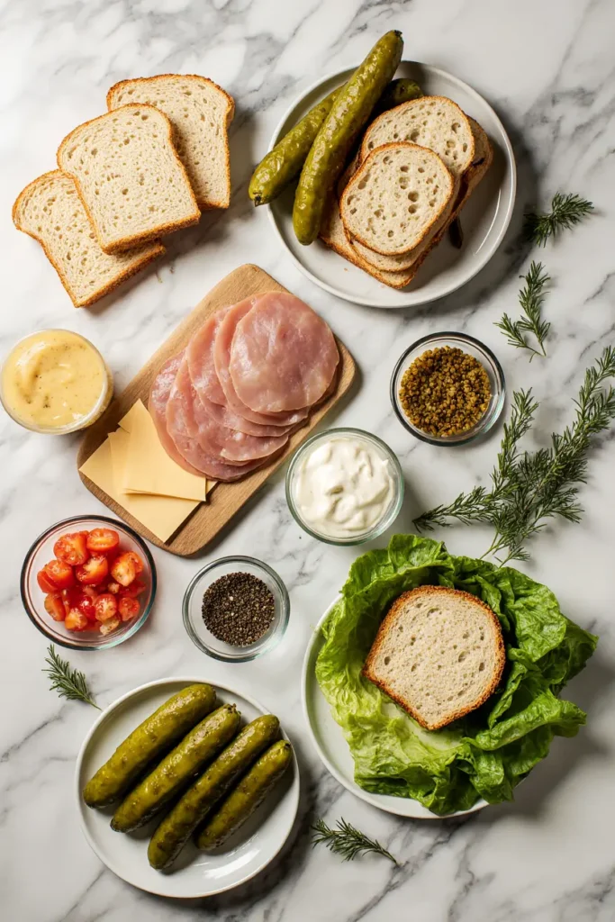 pickle sandwiches