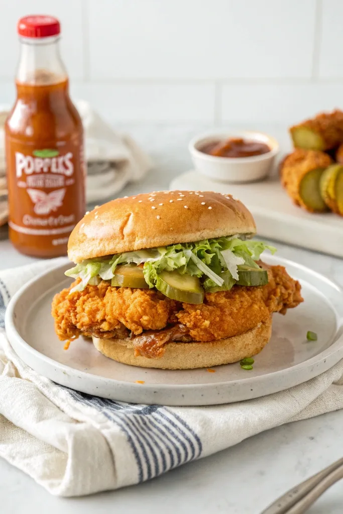 popyes chicken sandwich ingredients