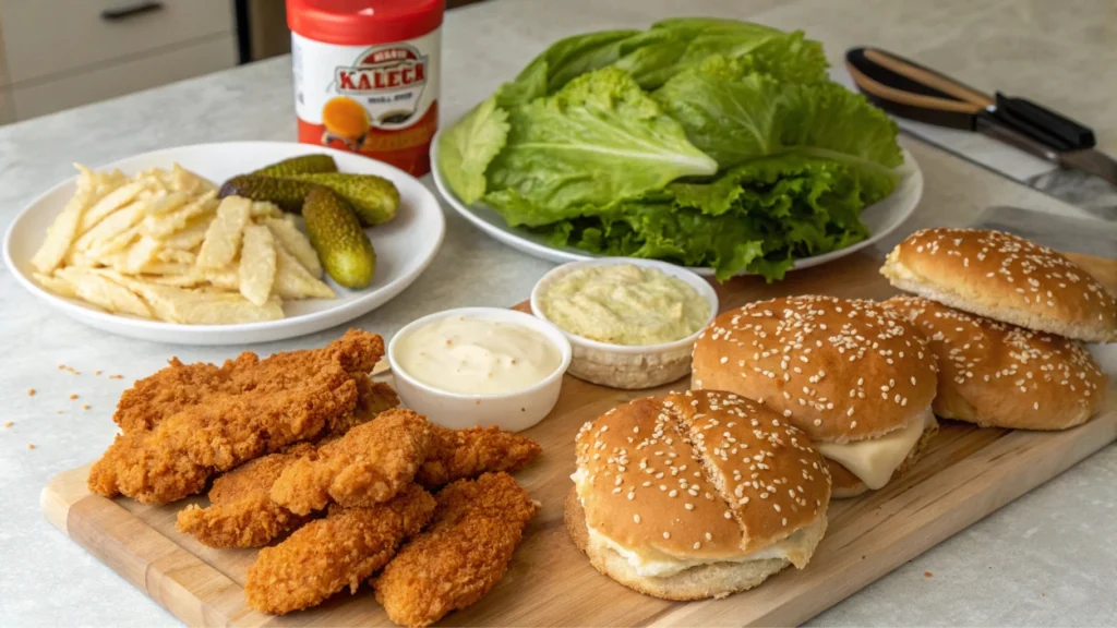 popyes chicken sandwich ingredients