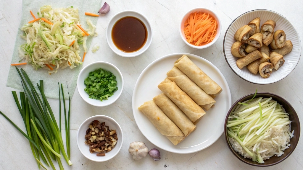 vegetable egg rolls recipe 